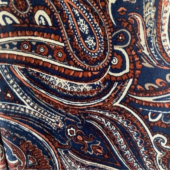 Chico's woman pull on pant size 6 paisley tummy control career casual elegant - Picture 2 of 11